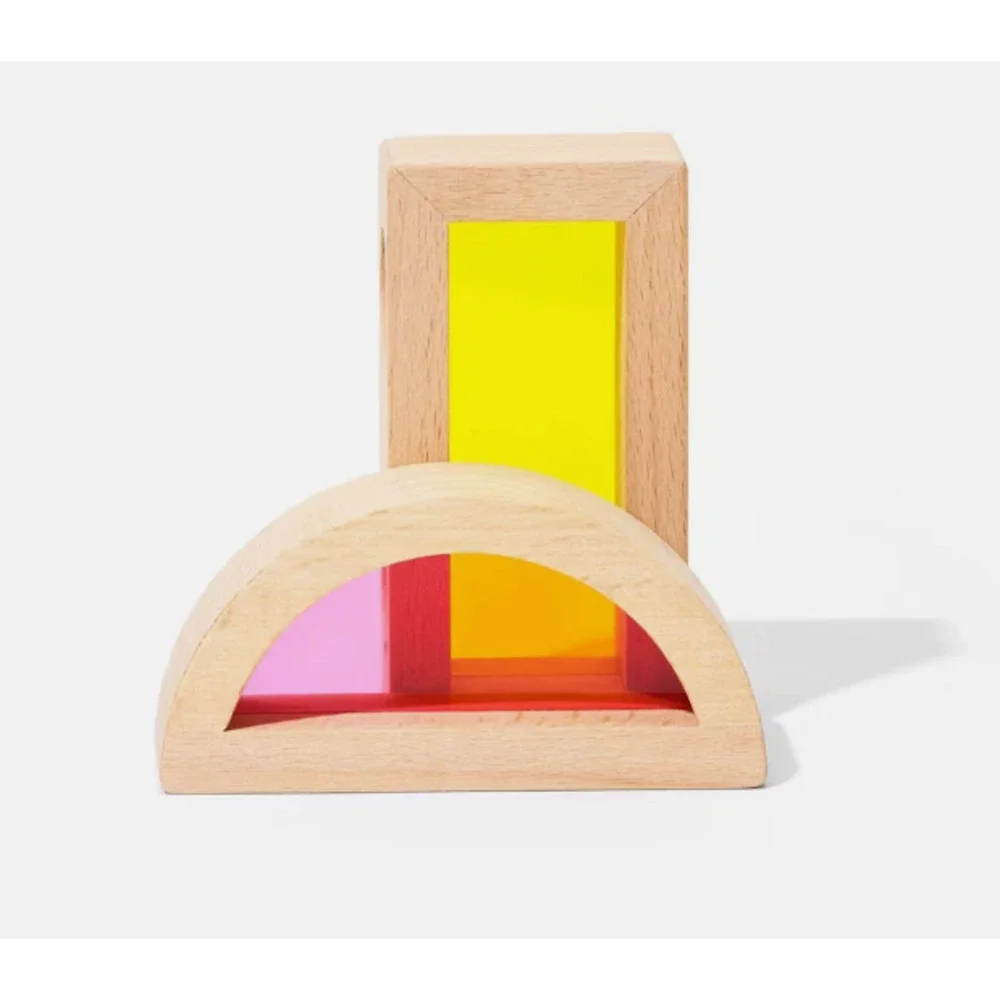 KiwiCo Activity Play Center 18m+ - Rainbow Stack & Roll NWT